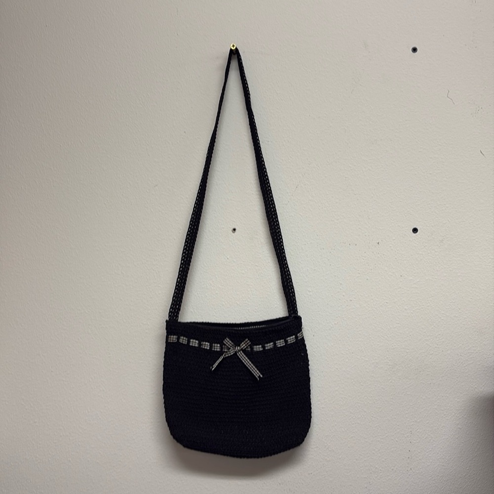 Vintage Kathy Ireland woven purse!